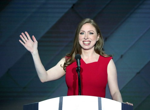 Chelsea Clinton: Gracing The Stage Of Wake Forest University For Talks About Hilary Clinton's Political Platform