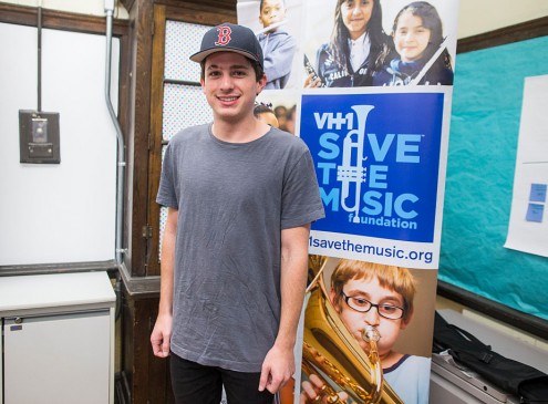 Charlie Puth Celebrates Education With New Piano And Keyboards For School