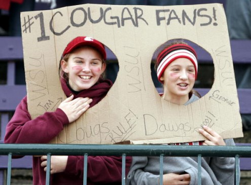 Washington State University Cougar Socks Bearing Rival Husky’s Slogan Recalled