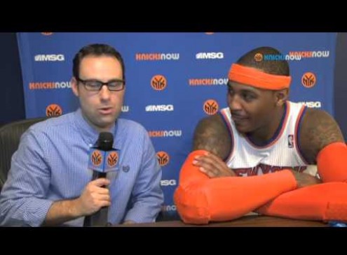 NBA Trade Rumors 2017: Carmelo Anthony Possibly Moving to Cavs, Clippers or Celtics [VIDEO]