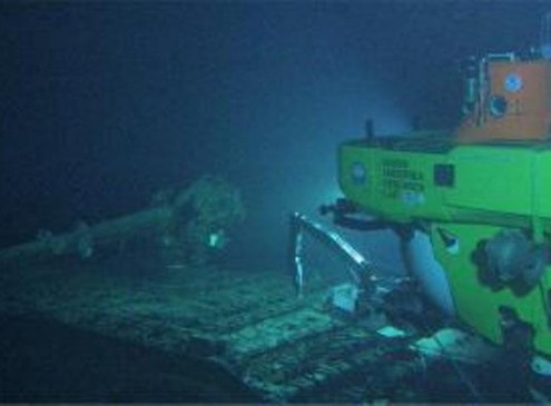 WWII Japanese Submarine Discovered on the Sea Floor off Hawaii