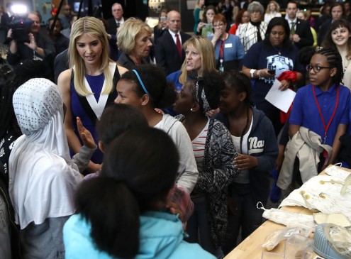 Ivanka Trump And DeVos Use 'Hidden Figures' To Encourage Women To Pursue STEM Education