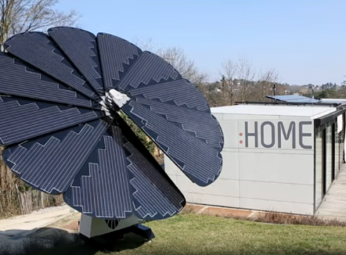 Your Home And EV Could Be Powered By A 'Smartflower' [Video]