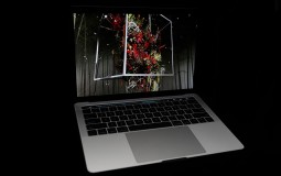 Giant Glass Panel Allows MacBook To Have Full Number Pad