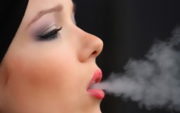 girl smoking cigarette