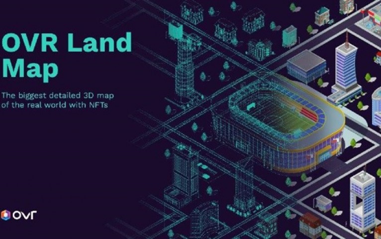 OVR Land Map for a next-level NFT and AR Metaverse 