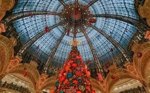 Christmas tree, Shopping mall, Decoration